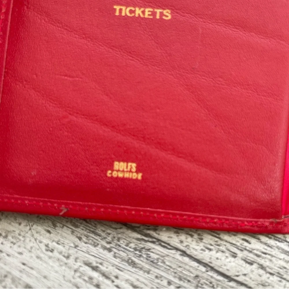 Rolf’s Vintage Red Women's Travel Wallet